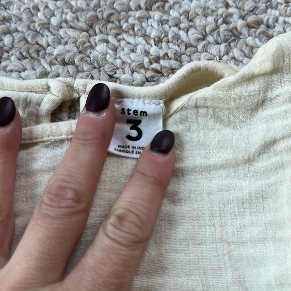 Stem linen top - Picture 2 of 2